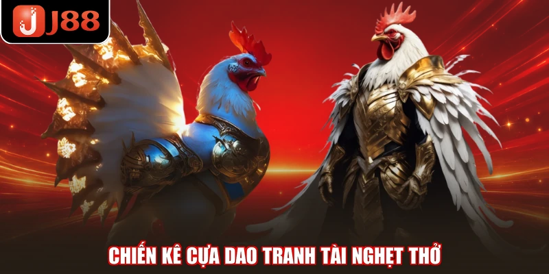 Chiến kê cựa dao tranh tài nghẹt thở
