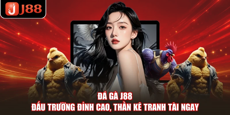 Đá Gà J88 - Đấu Trường Đỉnh Cao, Thần Kê Tranh Tài Ngay