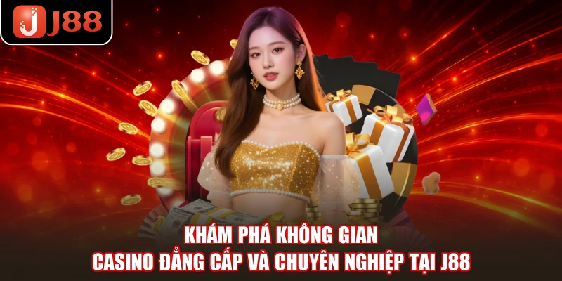 Khám phá không gian Casino đẳng cấp và chuyên nghiệp tại J88