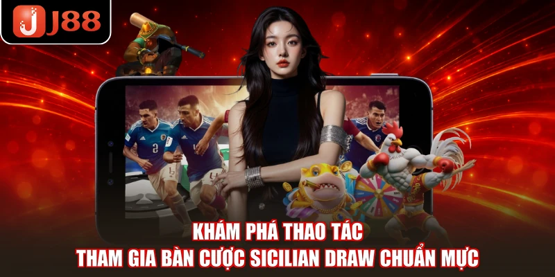 Khám phá thao tác tham gia bàn cược Sicilian Draw chuẩn mực